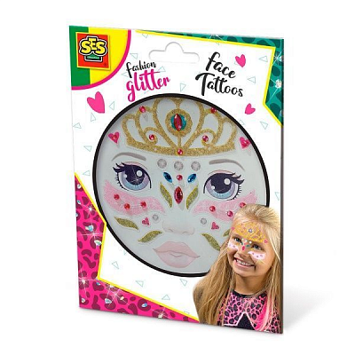 Набор наклеек-татуировок SES Принцесса 14147S